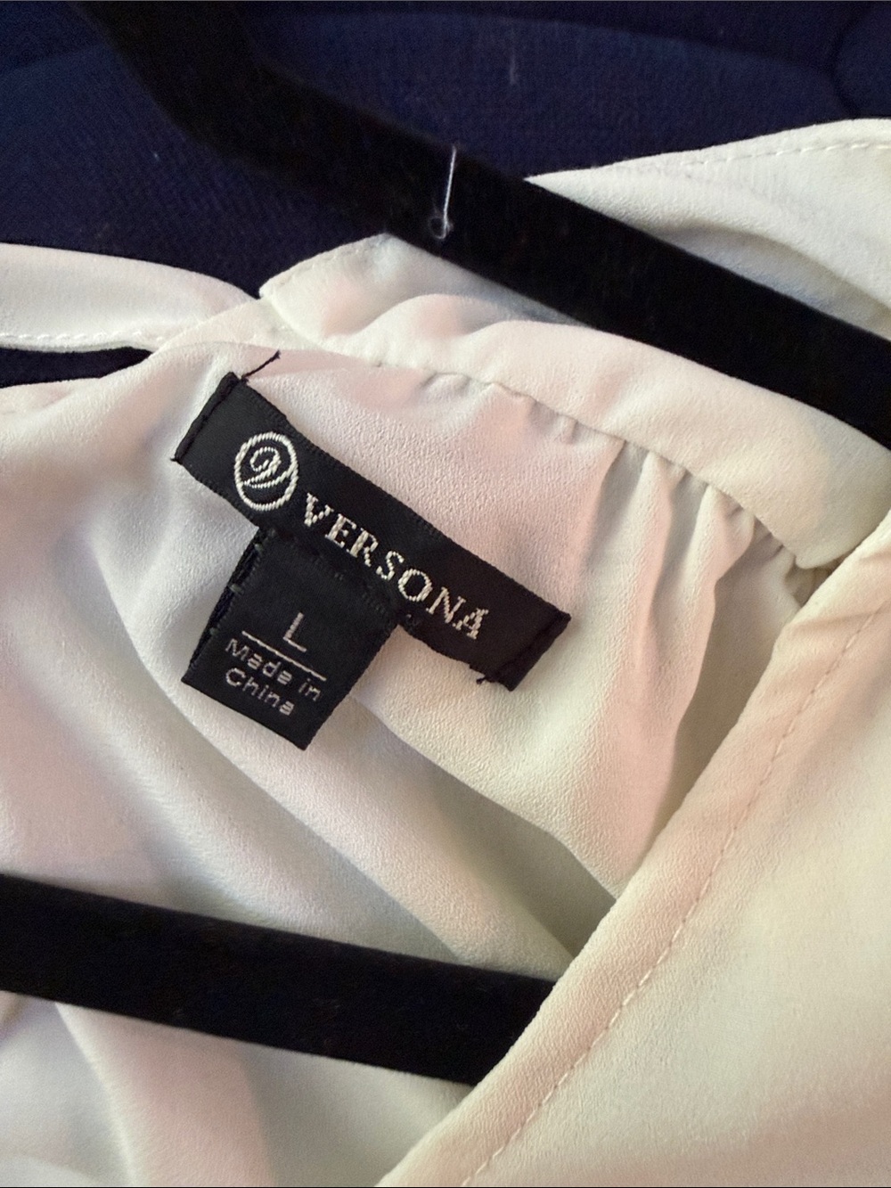 Versona White V-Neck Ruffle Sleeve Camisole - Picture 3 of 4
